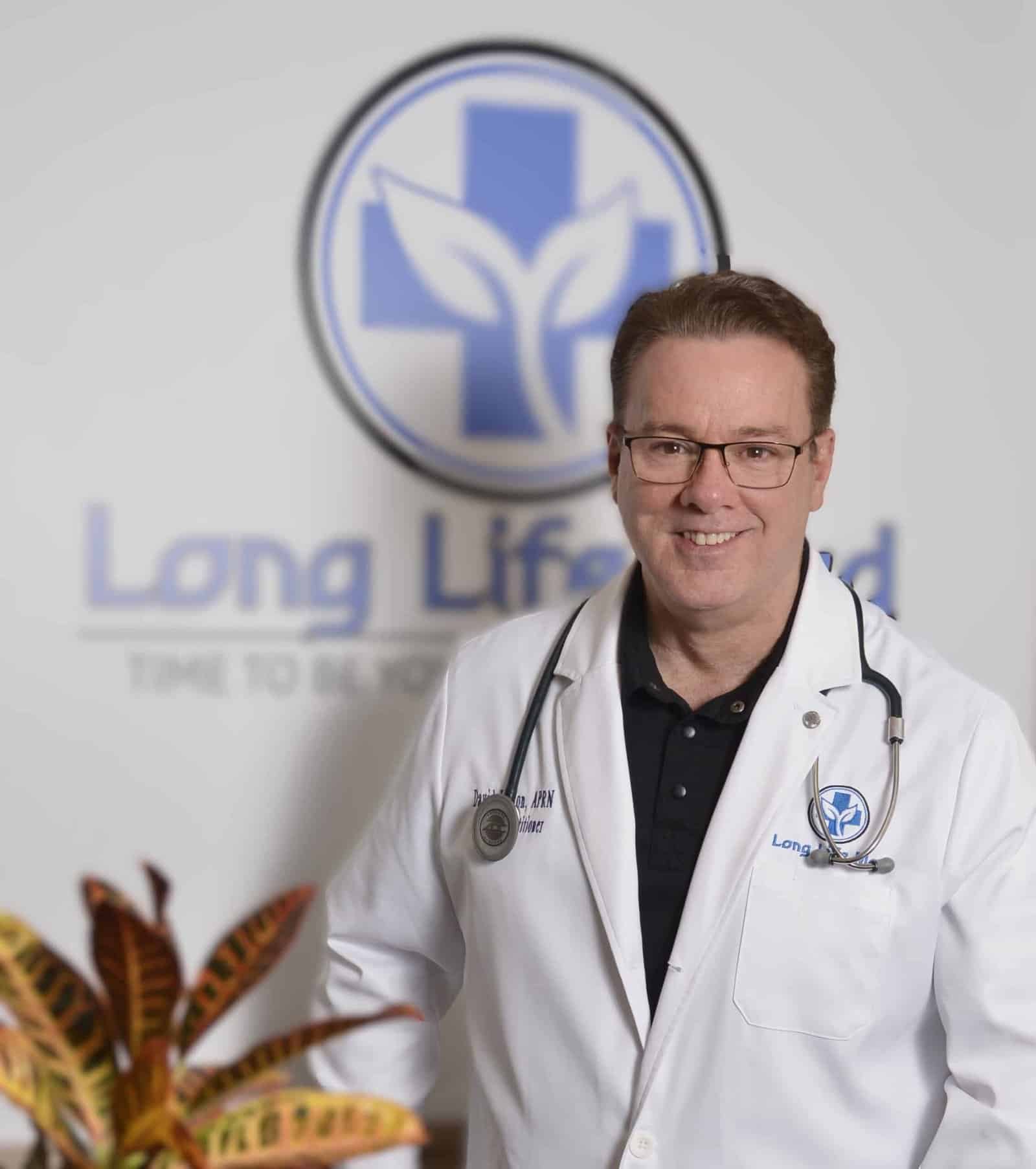 David Linton is a board -certified Nurse Practitioner specializing in Anti-Aging and Functional Medicine, aside from Direct Primary Care (similar to Concierge Medicine) with Urgent Care. He is also one of the leading experts in Occupational Health and Workers’ Compensation in Las Vegas, as he used to be the Divisional Lead Occupational Health of CareNow Urgent Care, who trained staff and doctors on the nuances of Workers’ Compensation medical care in Nevada. David always goes above and beyond for his patients, regularly getting good feedback and awards, even when he was still a nurse.  In 2019, he was honored by the Las Vegas Metro Chamber of Commerce with the Customer Service Excellence Award.