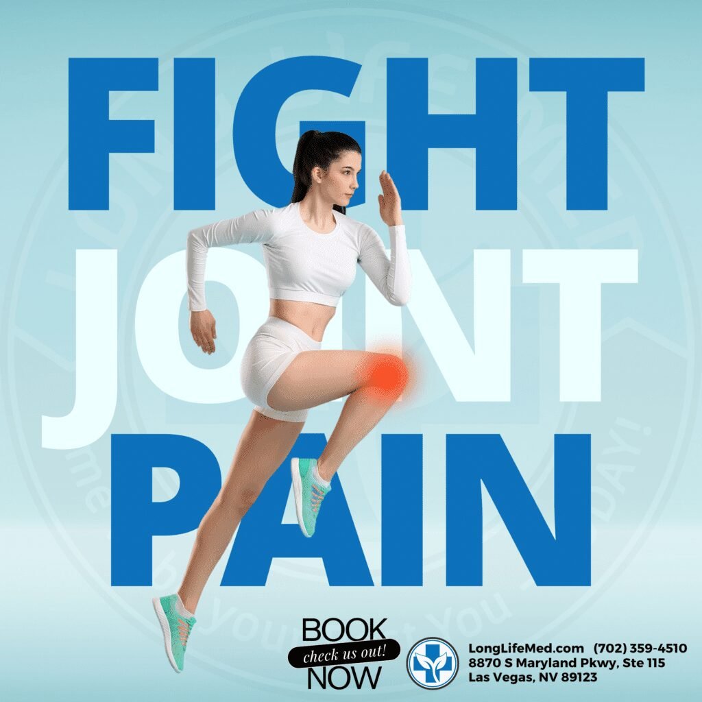 The Link Between Estrogen and Joint Pain in Women
Did you know hormonal changes—especially declining estrogen—can contribute to joint pain, stiffness, and inflammation? As estrogen levels drop, the body produces less collagen, leading to weaker joints, increased inflammation, and chronic discomfort.
How Hormones Affect Joint Health
✔️ Estrogen Decline Increases Inflammation 🔥 – Causes swelling and stiffness
✔️ Reduced Collagen Weakens Cartilage 🏋️♀️ – Leading to joint instability
✔️ Fluid Retention Changes 💧 – Contributes to discomfort and decreased mobility
Natural Ways to Support Joint Health
🔹 Hydration & Omega-3 Fatty Acids – Lubricate joints and reduce inflammation
🔹 Gentle Movement & Stretching – Improves mobility and circulation
🔹 Hormone Therapy & Red Light Therapy – Supports cartilage repair and pain relief
💡 If you experience joint pain, stiffness, or reduced mobility, balancing estrogen and inflammation levels is key.