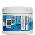 Gut Feeling – Mango Strawberry Flavor comes in a white plastic supplement container with label, usage warnings, barcode, GMP certification, sugar-free and gluten-free icons, plus an American flag. Now available in a delicious new flavor!.