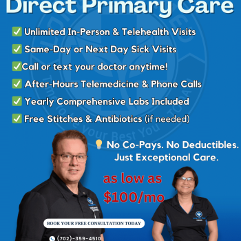 No Co-Pays, No Deductibles, Just Exceptional Care. for as low as $100/month